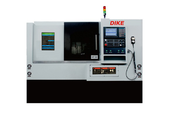 Double spindle CNC lathe for long bar processing—DKCK-GT36 