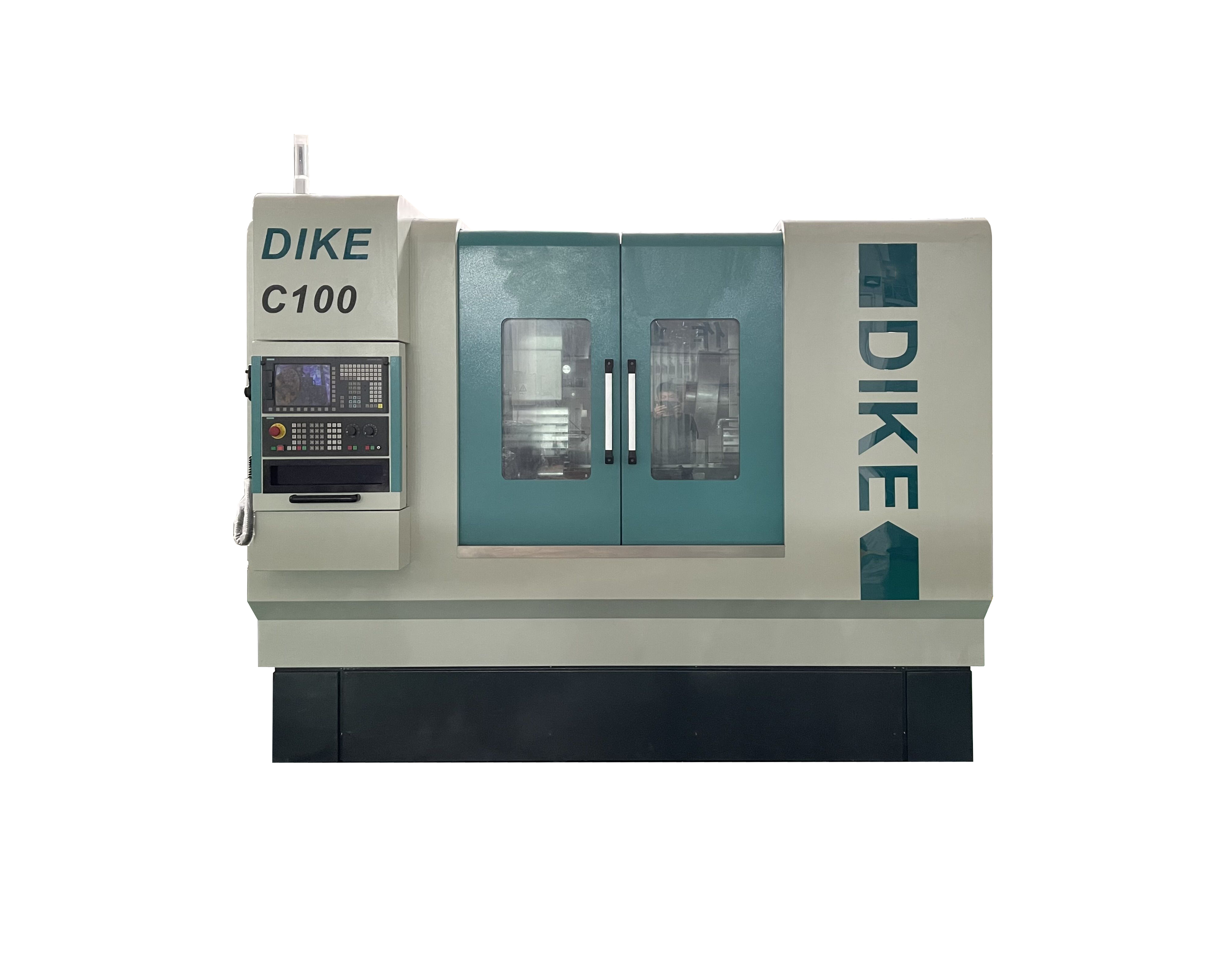 Double spindle double turret turning milling compound CNC machine 